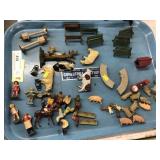 English Cast Metal Animal & People Figurines