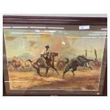 Framed Broken Rope Print