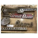 Early Truck Emblems & Badges