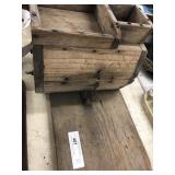 Primitive Wooden Food Grinder