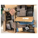3 Boxes of Early Print Blocks