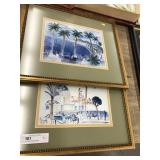 2 Framed Rachel Duffey Prints