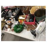 Jars, Bottles, Telephones, Army Blanket,