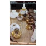 3 Electrified Fluid Lights & 1 Electric Hanging