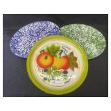 Agateware & Enamelware Serving Trays