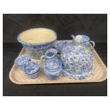 Contemporary Sponge Decorated Pottery