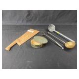 Wrought Iron Utensils, Band Box & Food Chopper