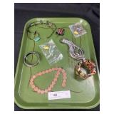Tray of Costume Jewelry