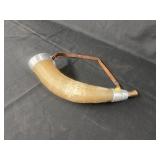 Contemporary Carved Powder Horn