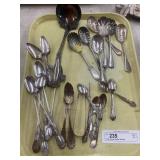 Tray: Silver-Plated Utensils