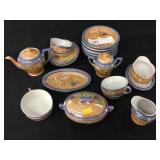 Tray of Japan Chinaware