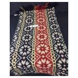 Cut-Down 4-Color Coverlet