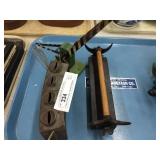 Early Towel Holder, Change Dispenser, American