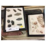 Tray: Native American Artifacts