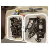 Tray: Clamps, Screw Threads, Etc.