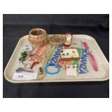 Tray: Costume Jewelry