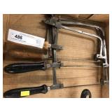 4 Vintage Coping Saws