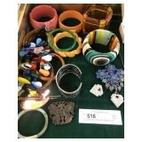 Lot of Bracelets, Earrings, Brooches, Etc.