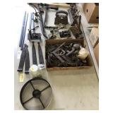 Draw Knife, Flat Iron, Balance Scale, Hinges,