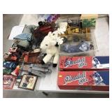 Baseball Cards, Die-Cast Toys, Etc.