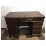 Vintage Double-Pedestal Desk