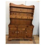 Pine Modern High back Dry Sink