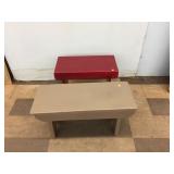 Two Painted Benches