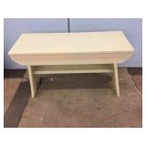 Cream-Colored Bench
