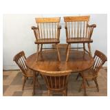 Pine 7-Piece Dinette Set