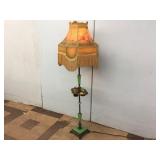 Vintage Jadeite Floor Lamp/Smoking Stand