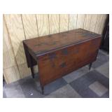 Antique Pennsylvania Dropleaf Sheraton Table