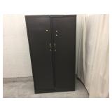 Metal 2-Door Wardrobe