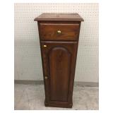 Tall Narrow Oak Cabinet
