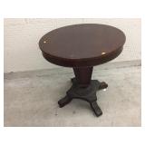 Vintage Mahogany Circular Table
