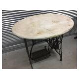 Iron Treadle Sewing Machine Base