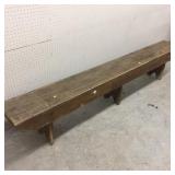 Primitive Country Bench