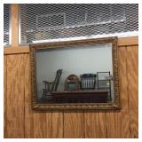 Gilt-Framed Decorative Vintage Mirror