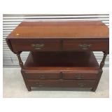 Cherry Drop Leaf Server