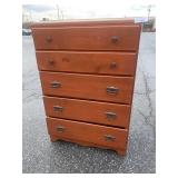Wooden 5-Drawer Chest
