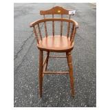 Vintage Primitive Childs High Chair