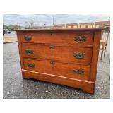 3 Drawer Wooden Dresser Base