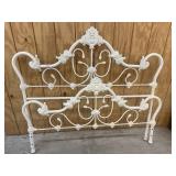 Contemporary Ornate Power coated Double Bed