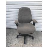 Rolling Upholstered Office Arm Chair