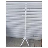 White Painted Wooden Clothes Tree