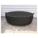 Oval Rolling Ottoman