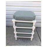 4 Stacking Cushioned Stools