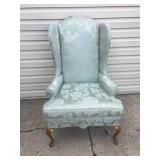 Upholstered Wingback Chair