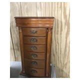 Wooden Jewelry Chest