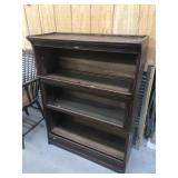 Lundstron Oak 3 Sectional Stacking Bookcase