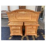 3 Pc Pine Bedroom Suite